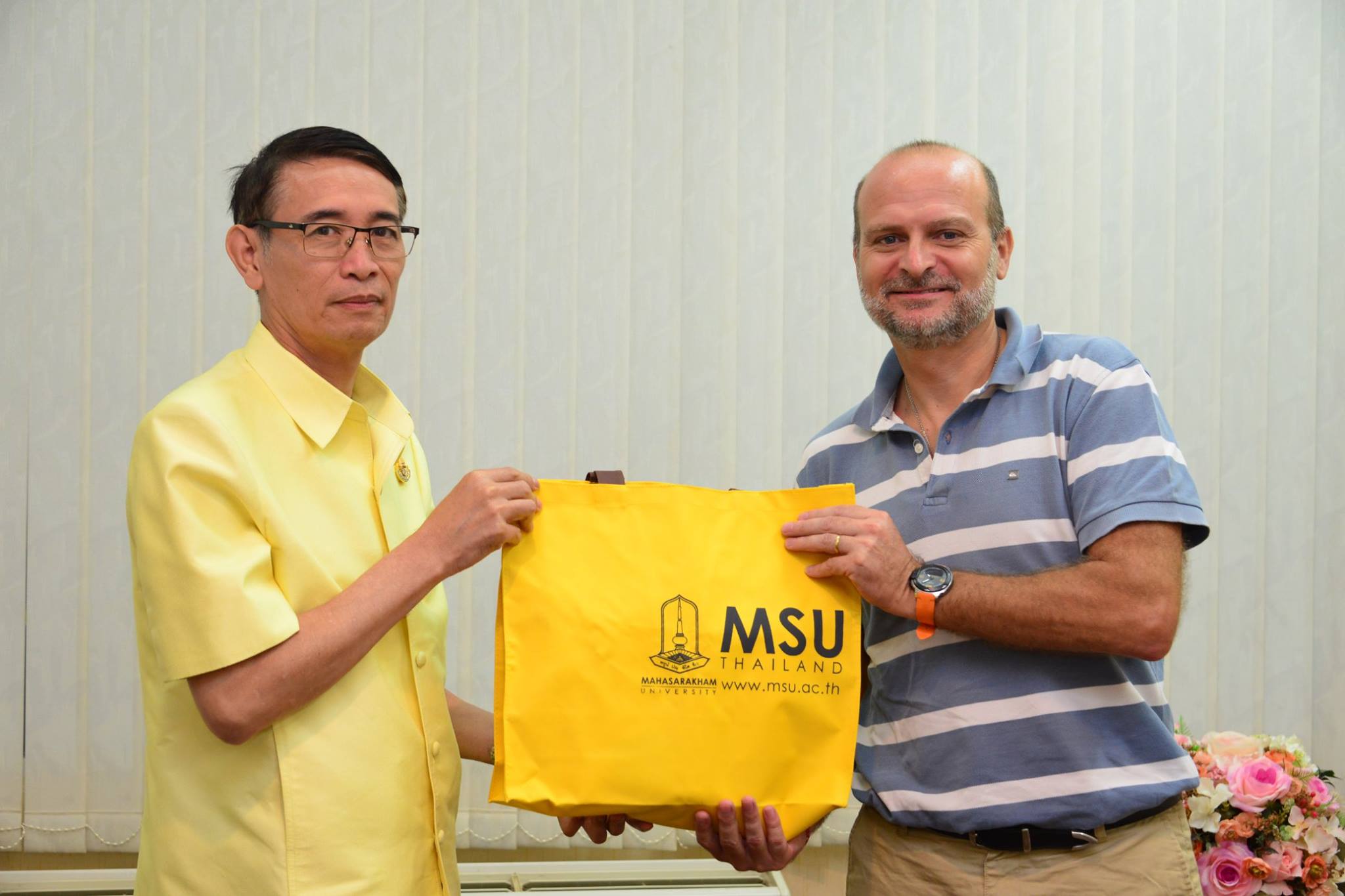 CIRAD Expert Researcher visited MSU President