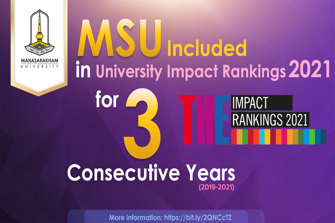 MSU Included in University Impact Rankings 2021 for 3 Consecutive Years